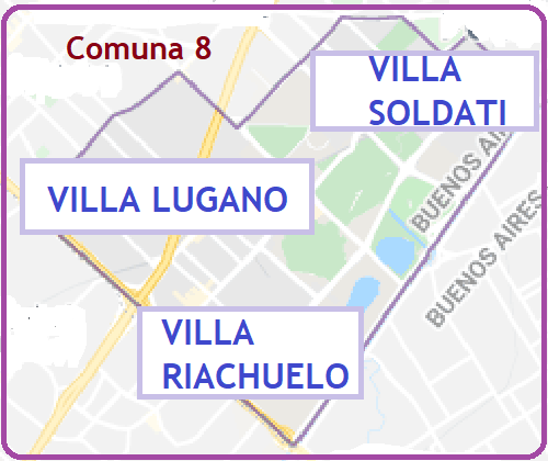 MAPA COMUNA 8